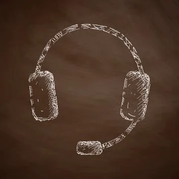 Headphones icon Stock Illustration