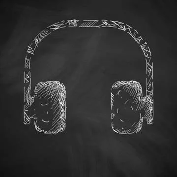 Headphones icon Stock Illustration