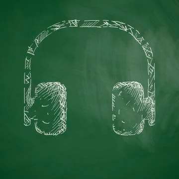 Headphones icon Stock Illustration