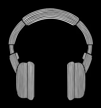 Headphones Stock Illustration