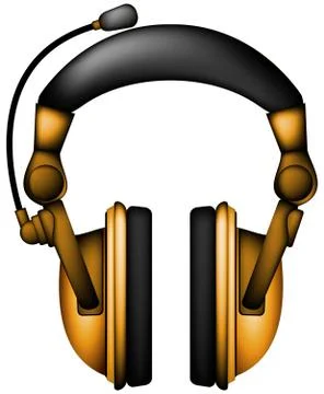 Headphones Stock Illustration
