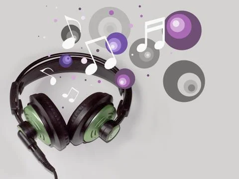Headphones Stock Illustration
