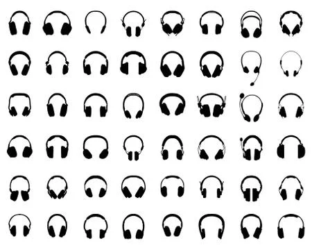 Headphones Stock Illustration
