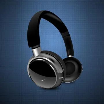 Headphones Stock Illustration