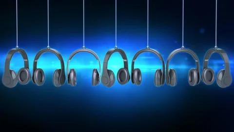 Headphones Stock Illustration