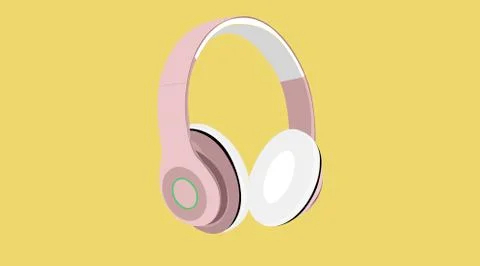 Headphones Stock Illustration