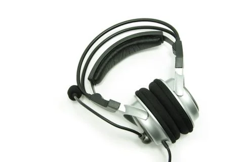 Headphones Foto stock