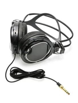 Headphones Foto stock