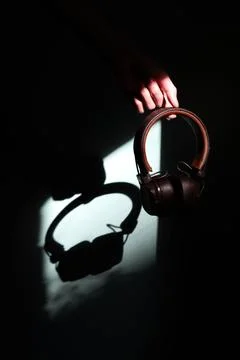 Headphones. Stock Photos