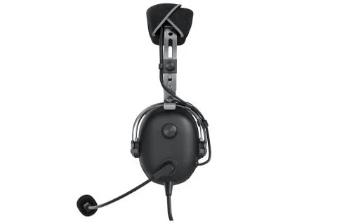 Headphones, side view Stock-Illustration