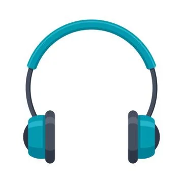 Headphones Vector Icon Stock Illustration
