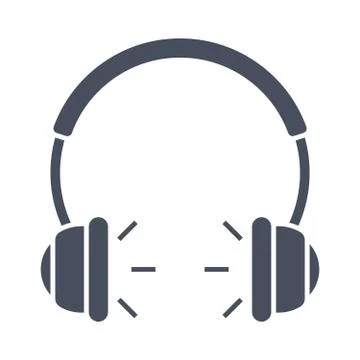 Headphones Vector Icon Stock Illustration