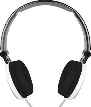 Headphones vector illustration Stock Illustration