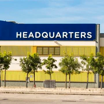 Headquarters generic building Stock Photos