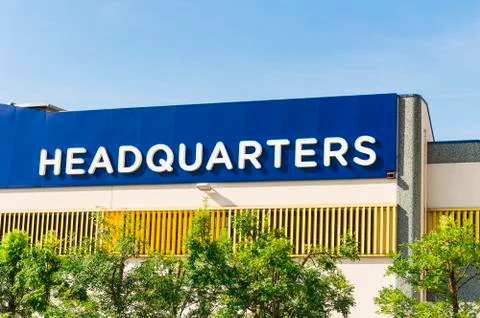 Headquarters generic building Stock Photos