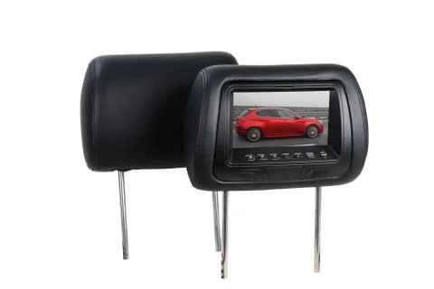 Headrest screen Stock Photos