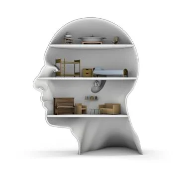 Headroom Illustrazione stock