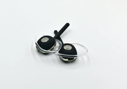 A headset is an accessory for communication Stock Photos