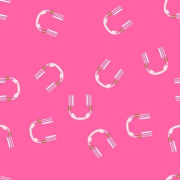 Headset gaming pc vector seamless pattern Stock Illustration