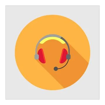 Headset icon Stock-Illustration