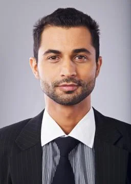 Headshot of a handsome middle eastern businessman Stock Photos