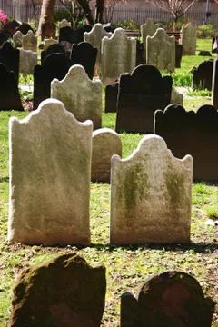 Headstones Stock Photos