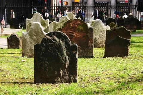 Headstones Stock Photos