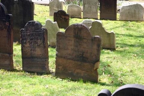 Headstones Stock Photos