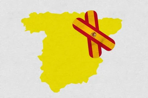Heal Spain Stock Illustration