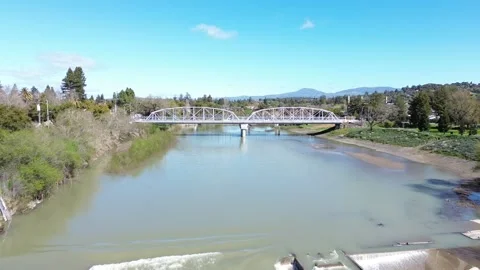 Healdsburg Russian River Stock Footage 239354757