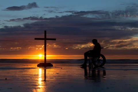 Healing cross Stock Photos