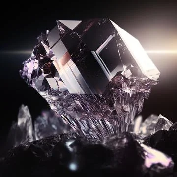 Healing crystal Stock Photos