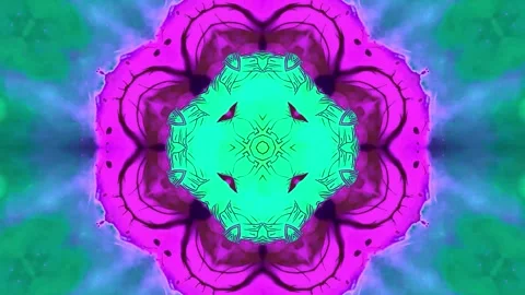 Healing Visual Aura Interaction Video stock 282442484