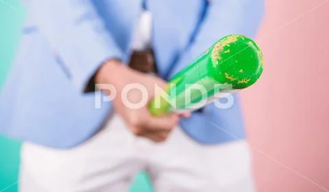 Health and male sexuality concept. Male health and erection. Sexual potency Stock Photos