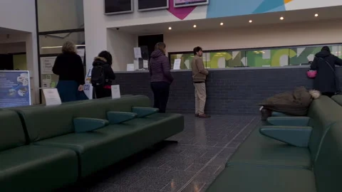 Health Centre reception. Stock Footage 231690778