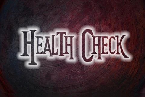 Health check concept Stock Illustration