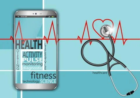 Health concept Stock Illustration