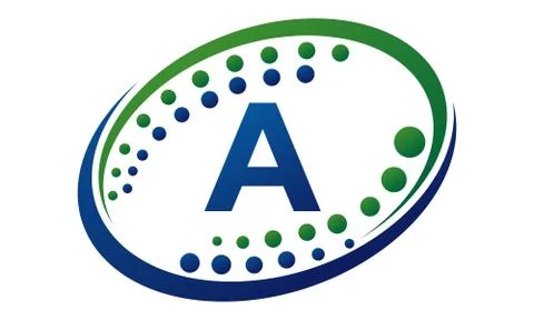 Health Cross Infinity Motion Solution Initial A 스톡 일러스트