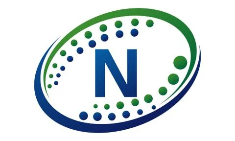 Health Cross Infinity Motion Solution Initial N Stock Illustration