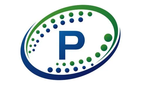 Health Cross Infinity Motion Solution Initial P Stock Illustration