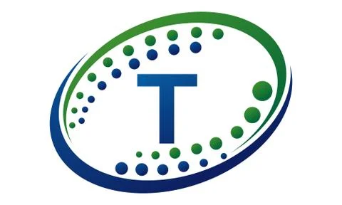 Health Cross Infinity Motion Solution Initial T Stock Illustration