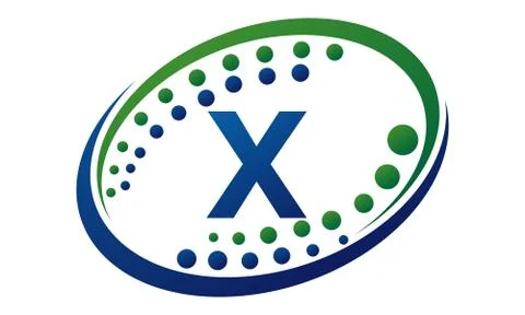 Health Cross Infinity Motion Solution Initial X Stock Illustration