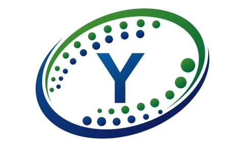 Health Cross Infinity Motion Solution Initial Y 스톡 일러스트