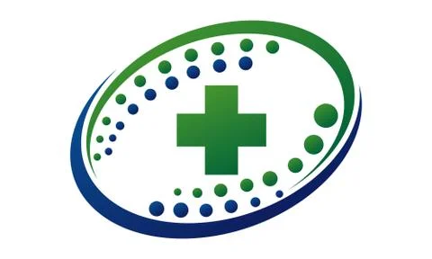 Health Cross Infinity Motion Solution Stock Illustration