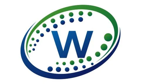 Health Cross Infinity Motion Solution Initial W Stock Illustration