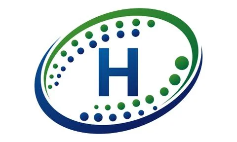 Health Cross Infinity Motion Solution Initial H イラスト素材