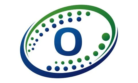 Health Cross Infinity Motion Solution Initial O Stock Illustration