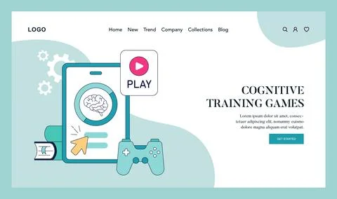Health Gamification. Flat Vector Illustration Stockillustratie