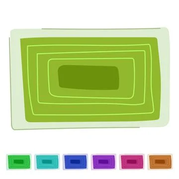 Health smart patch vector cartoon graphic 스톡 일러스트