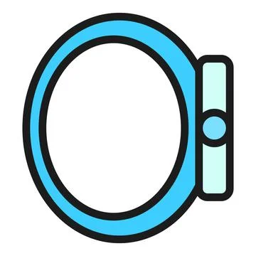 Health tracker icon vector flat Stock Illustration